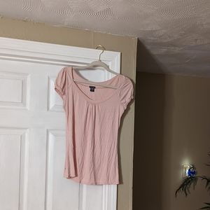 Maurices light pink blouse